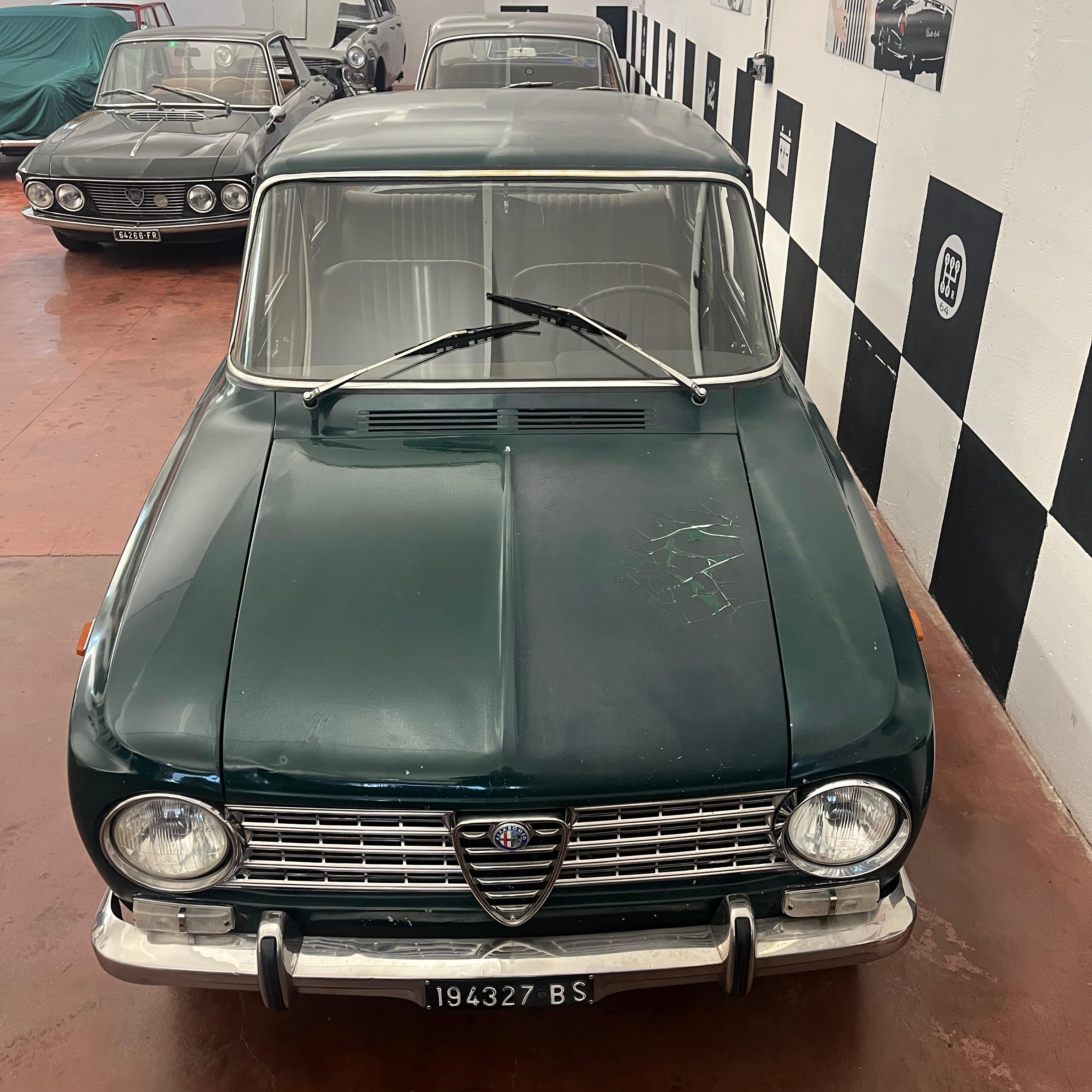 alfa romeo giulia 1300 vista frontale rialzata