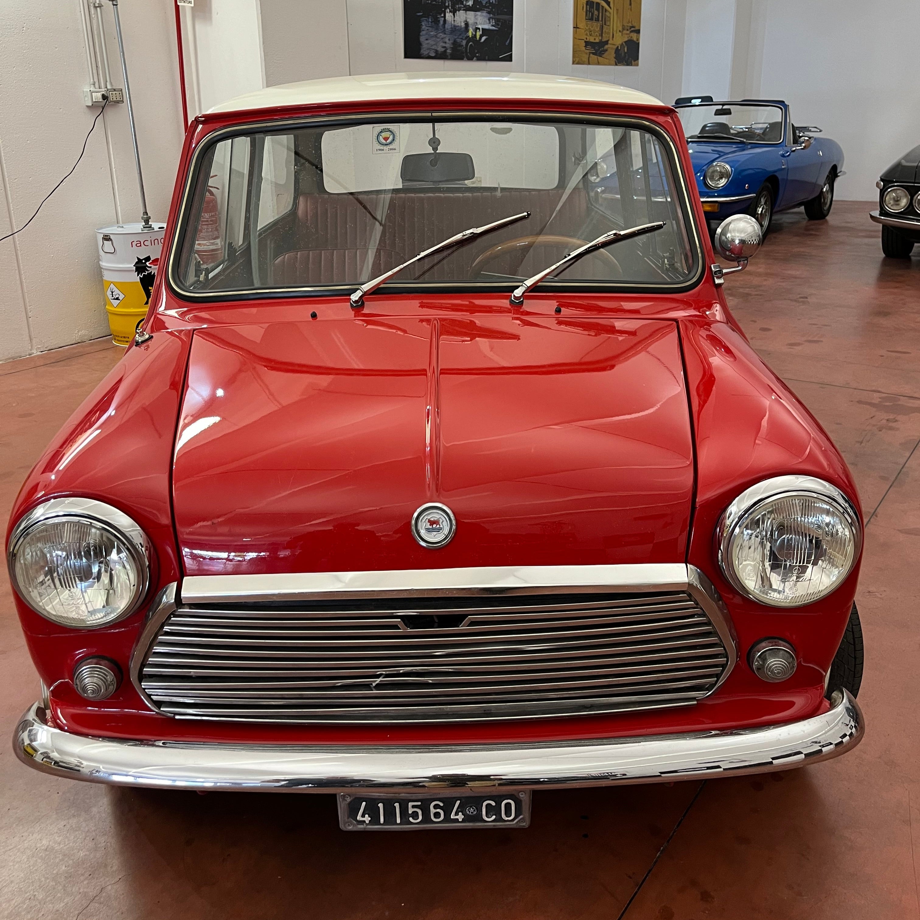 mini morris mk2 1969 rossa