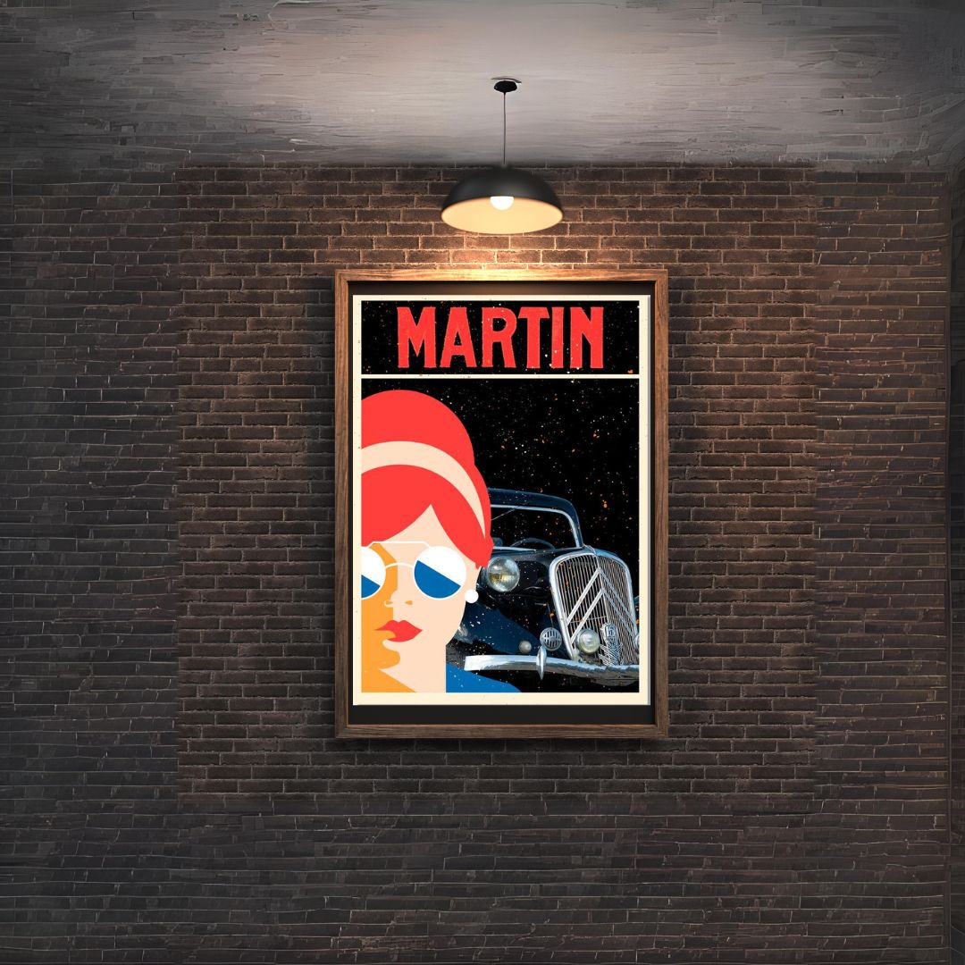 Vintage Martin Traction Fotografie