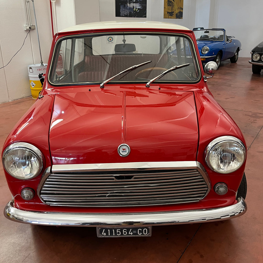 mini morris mk2 1969 rossa